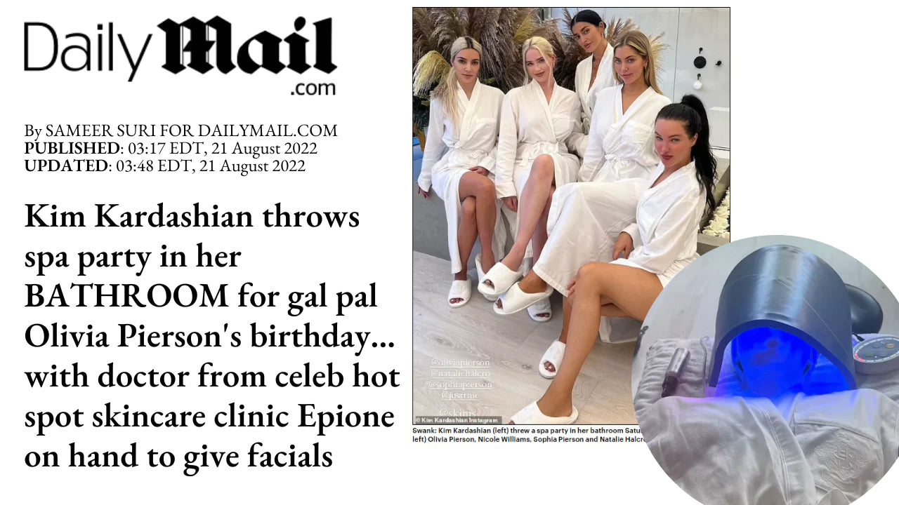 Kim Kardashian Enjoys Celluma Light Therapy