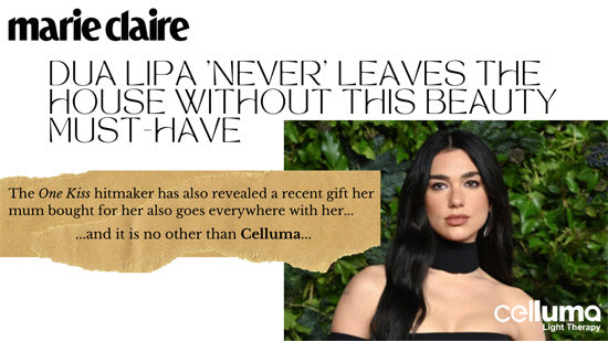 Dua Lipa credits her mom with introducing her to Celluma Light Therapy