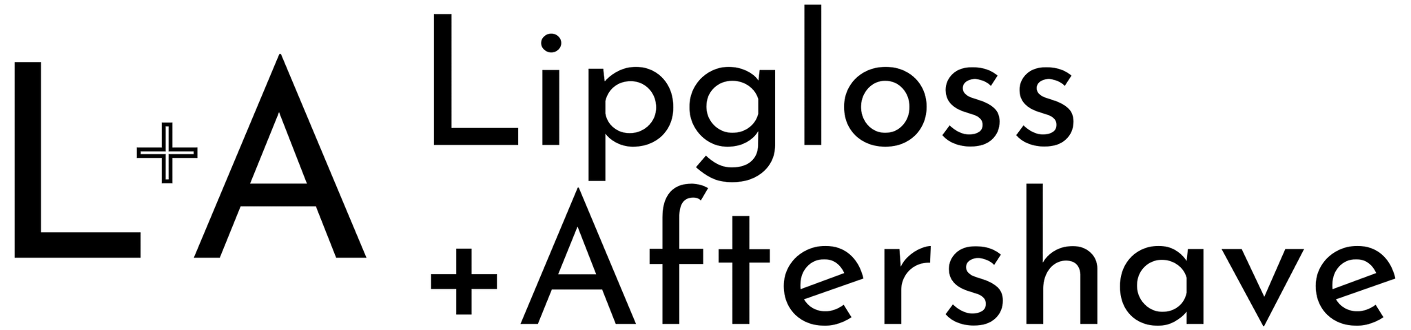 Lipgloss and Aftershave Logo