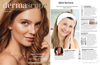 Celluma is named Skin Hero in Dermascope Magazine