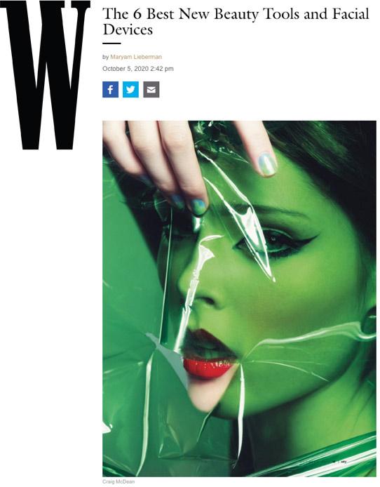 Celluma Covered in W Magazine