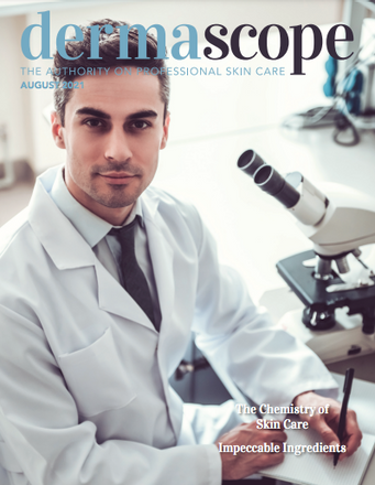 Dermascope Magazine Cover - The Chemistry of Skin Care